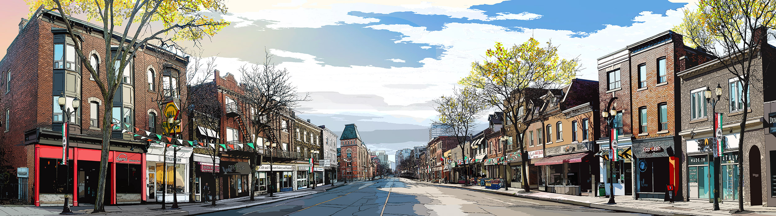 James North, Italian Heritage